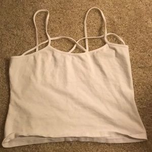 White tank top